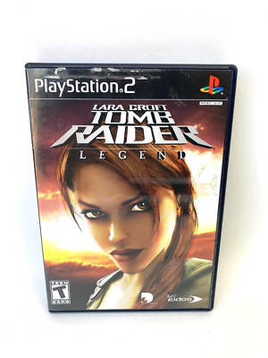 Lara Croft Tomb Raider - Legend (Sony PlayStation 2, PS2, 2006) Manual Included