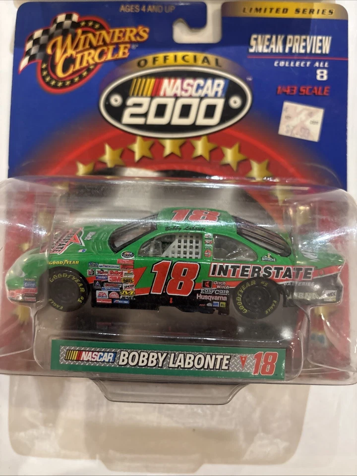 LOT OF 2 Winner's Circle Daytona 500 Speedweeks 99 #18 Bobby Labonte 1/43 Scale - Image 3 of 4
