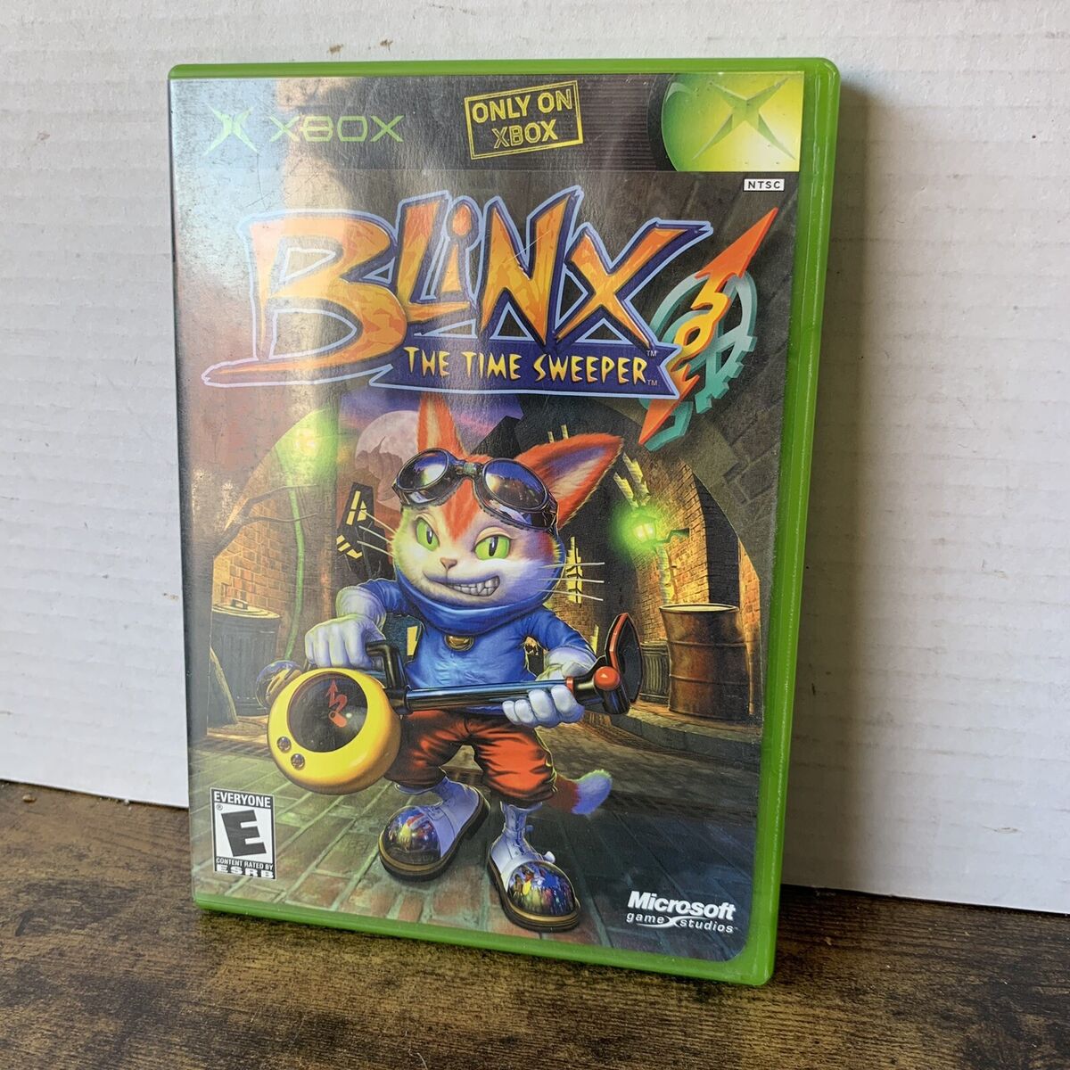 Blinx: The Time Sweeper (Microsoft Xbox, 2002) Complete In Blinx: The Time Sweeper (Microsoft Xbox, 2002) Complete In