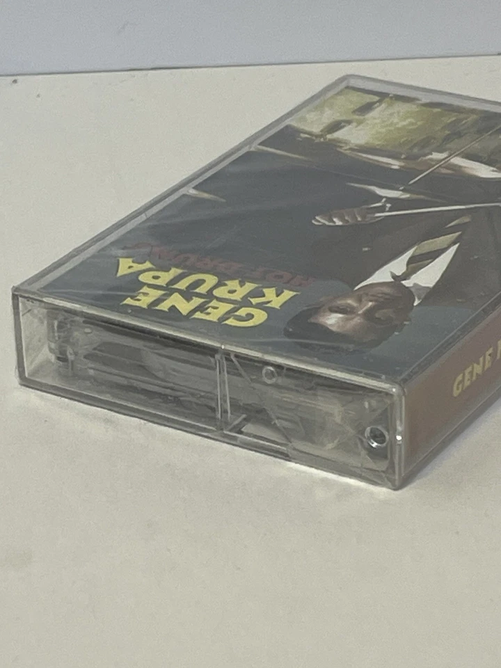 Krupa Swings By Gene Krupa Cassette Tape New Old Stock Nos Sealed 1996 Foto 4 de 4