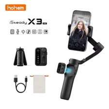 Hohem iSteady X3 SE 3-Axis Gimbal Stabilizer AI Tracking Foldable Selfie Stick