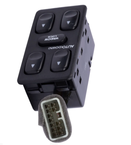 INTERRUPTOR MANDO ELEVALUNAS DELANTERO IZQUIERDO PARA HYUNDAI GALLOPER HR808105 - Imagen 2 de 6