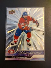 2023-24 Upper Deck Silver Outburst Young Guns Rookie Joel Teasdale #459 SP