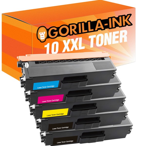 Laser Toner Kartuschen 10Er Set FüR Brother Tn 326 Bk Tn 326 C Tn 326 M Tn 326 Y-image