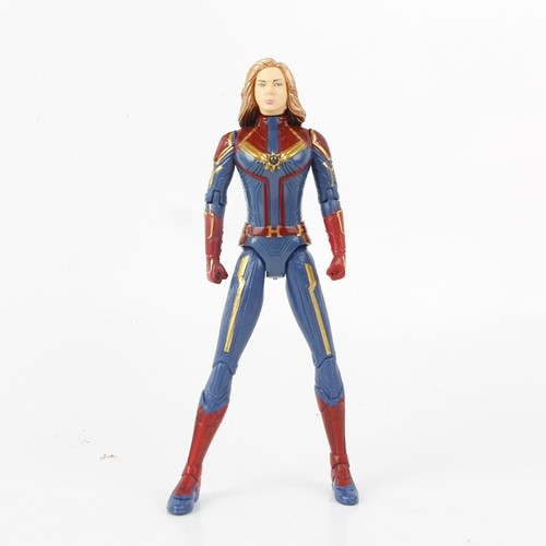 17cm Marvel Captain Marvel Avengers Collectible Action Figure Doll Kids Play Toy