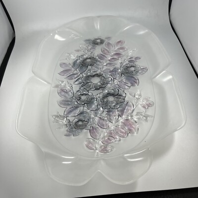 Walther Glass Mikasa Pink Rosella Crystal Glass Large 16