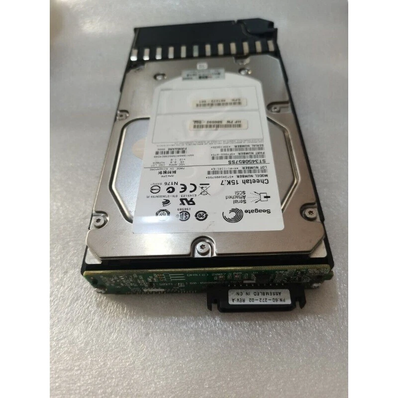 NEW 480939-001 488156-003 AJ737A HP MSA2 450GB 15K RPM 3.5" SAS HARD DRIVE - Image 3 of 4