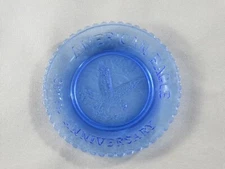 TEACUP PLATE BY MOSSER - AMERICAN EAGLE 200TH ANNIVERSARYW/ BOX-BLUE-3.5 IN.