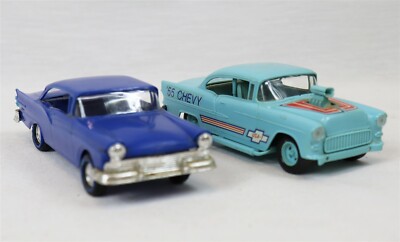 VINTAGE Snap Tite '55 Chevy Model Kit 1:32 Scale - 2 Cars in Lot