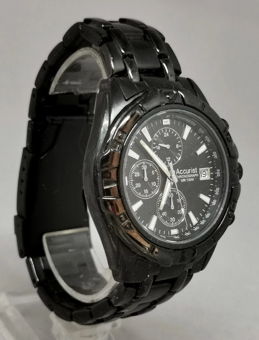 Accurist chronograph hotsell wr100m