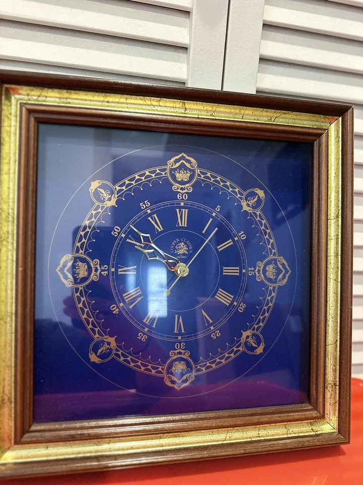 Cooper Classics Wall Clock In Wooden Frame - Image 2 of 4