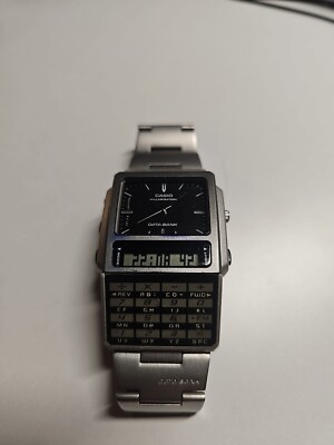 Casio ABC-30D Databank Telememo Datenbank 30 Calculator etc. Herrenuhr