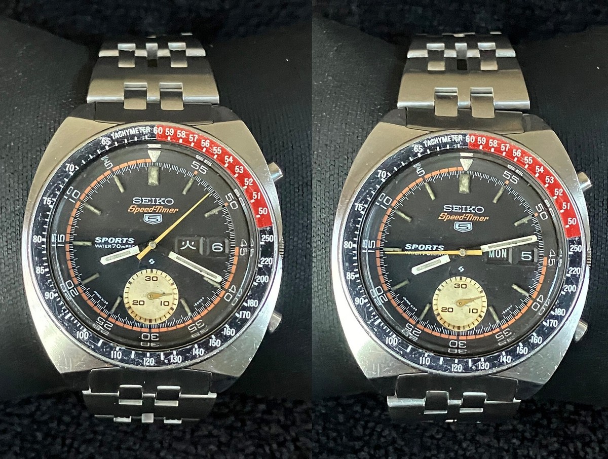 Original Seiko 6139-6030 Speed Timer 5 Sports Water70mProof Original Seiko 6139-6030 Speed Timer 5 Sports Water70mProof