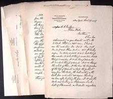 Thos W Weathered Manufacturer Heating Apparatus Chas Smith Architect Letter