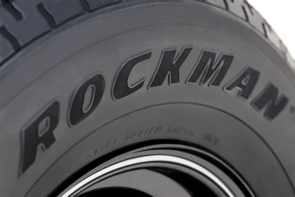 2 Rockman 拖车轮胎组件 ST175/80R13 6 层银色 Mod 轮圈 5 Lug on 4.5 — 第 3/3 张图片