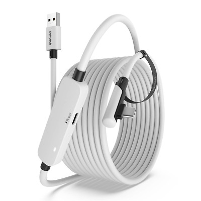 Syntech Link Kabel 5M Kompatibel Mit Meta/Oculus Quest 2 Zubehör VR Headset, Sep
