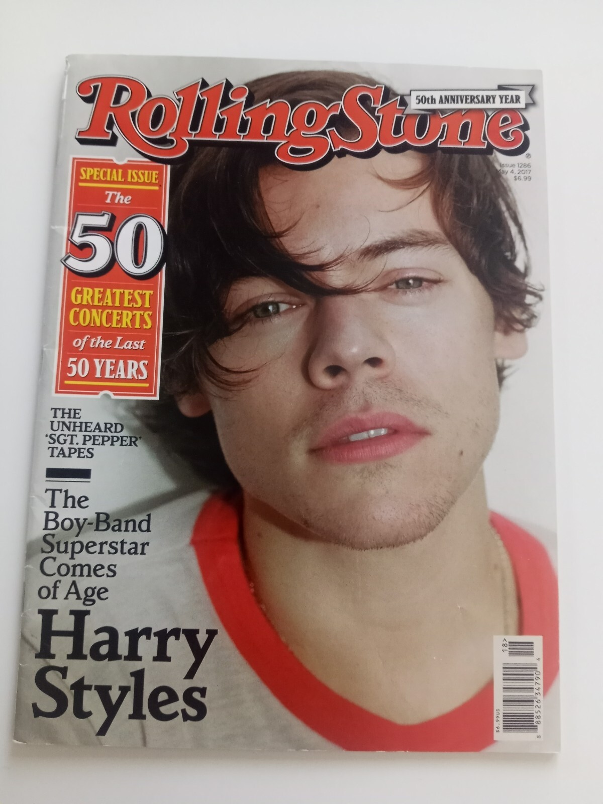 Rolling Stone Magazine Issue 1286 May 4,2017 Harry Styles NO LABEL One Direction