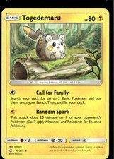Pokemon Togedemaru 73/236 Cosmic Eclipse Non Holo Uncommon 2 Card Lot