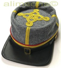 CIVIL WAR CONFEDERATE CSA MAJOR COLONEL ARTILLERY OFFICER KEPI FORAGE-ALL SIZES