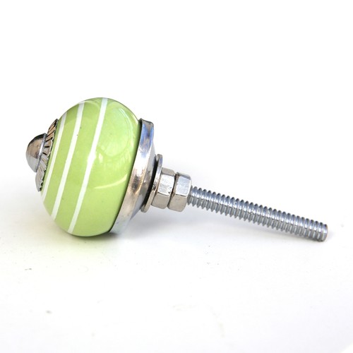 Small chic cupboard door knobs handles drawer pulls. Ceramic knobs and glass - Picture 31 of 109