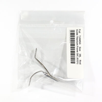 Anneau De Canne Fuji T-KLSG Taille 30, Cadre Titane + Bague SIC, Pour Canne Sur Mesure