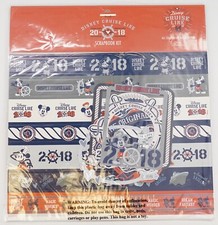 NEW Disney Cruise Line DCL 2018 Scrapbook Kit - Design Paper Borders Frames