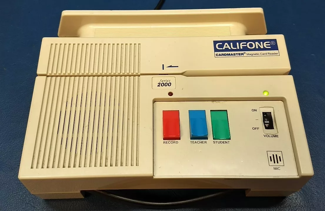 Califone Card Master 2000 Series 2010 Magnetic Card Reader Tested **QTY**