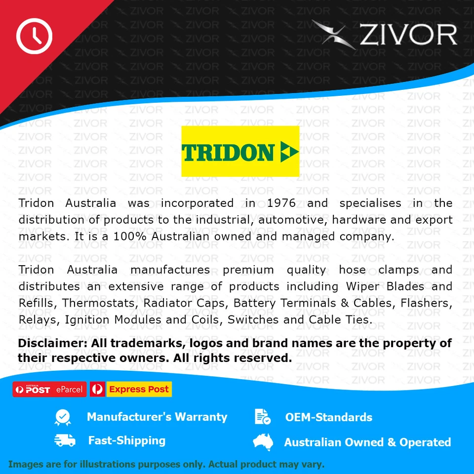 New TRIDON Thermostat For CITROEN XANTIA . 2.0L 4D Hatchback TT1-180 - image 2 of 4