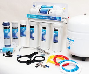 5 Stufige Umkehrosmose Osmose Osmoseanlage RO50 E00 Wasserfilter nsf 3,2 Gondzik