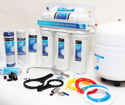 5 Stufige Umkehrosmose Osmose Osmoseanlage RO50 E00 Wasserfilter NSF 3,2 Gondzik