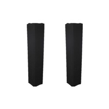 Pair of Pro X Black 9.84ft 3 meter Lycra Cover Scrim Sleeves