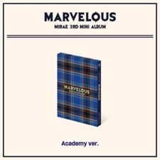 MIRAE 3rd Mini Album [Marvelous] Academy Ver CD+P.Book+P.Card+Sticker+Time Table
