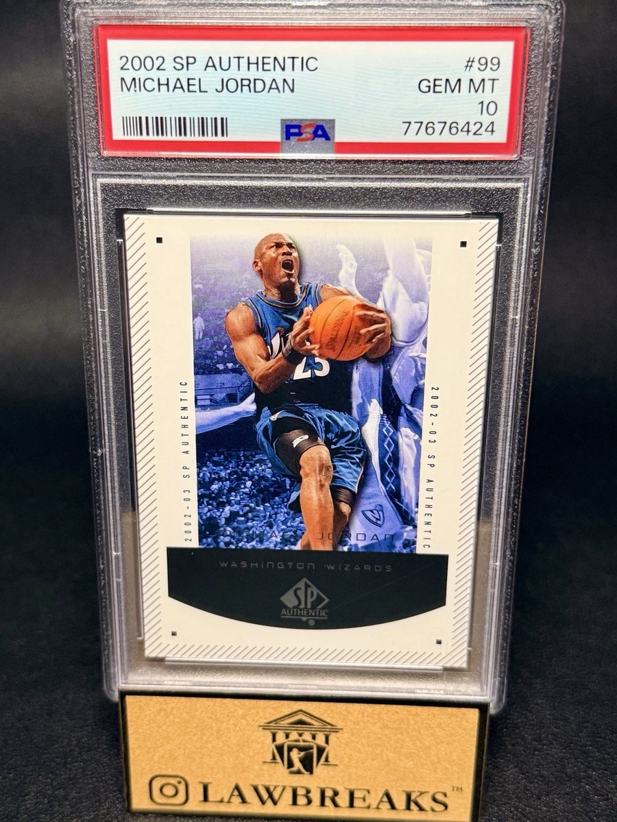 Michael Jordan Washington Wizards Basketball Grade 10 Sports