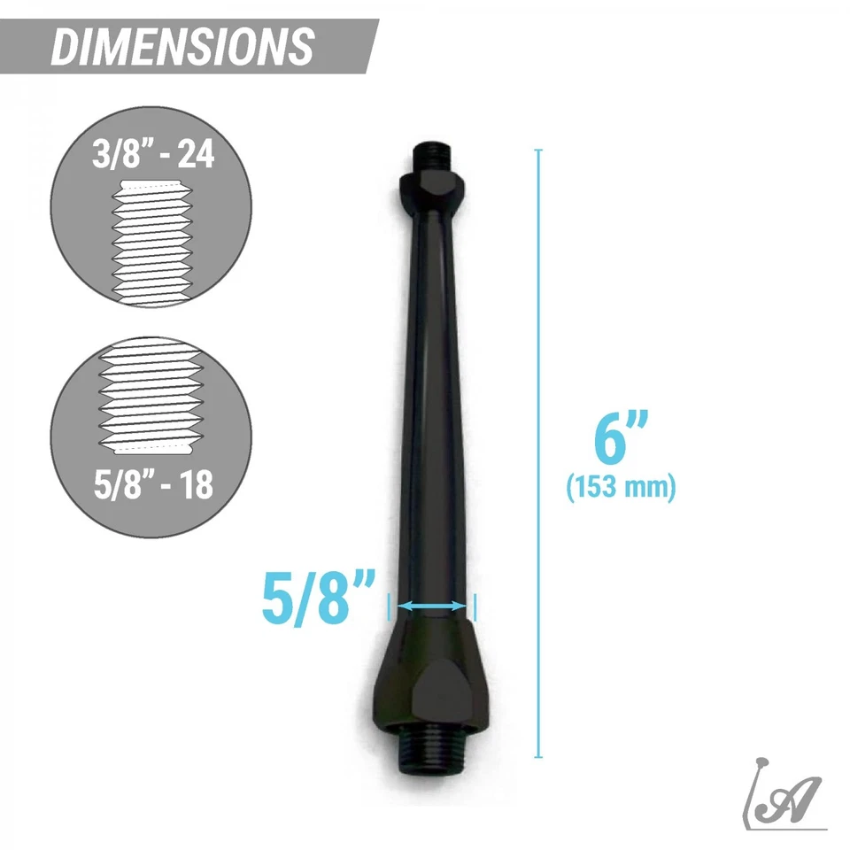 Kit de palanca de cambios de transmisión de cambio lateral con 6 brazos negros para Ford C4 Foto 4 de 4