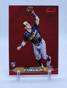 2024 Topps Stadium Club SAL FRELICK Red Foil RC BREWERS #183