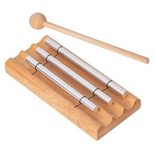 Three Tone Chime Bell for Classroom Meditation Yoga Sound Healing