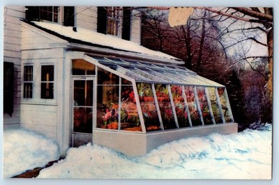 c1960's Lord & Burnham Greenhouse Division Burnham Corp Advertising Postcard