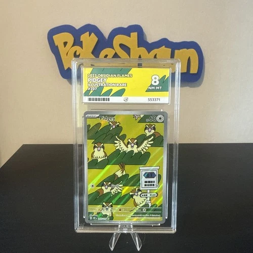 2023 obsidian flames Pidgey IR #207 ACE 8