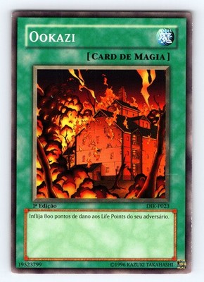 Yugioh Spanish Ookazi SDK-023 1st Edition Common - LP-NM  