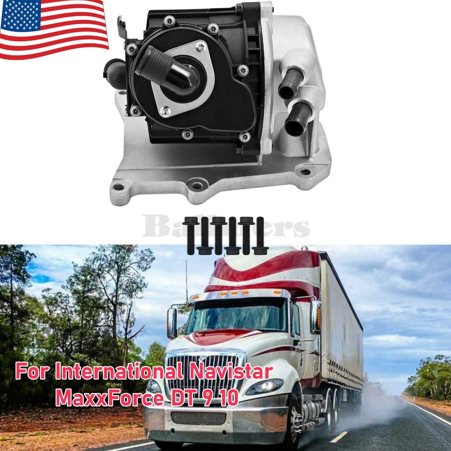 NEW Crankcase Breather Kit 7093618C92 For International DT MaxxForce 7093618C91