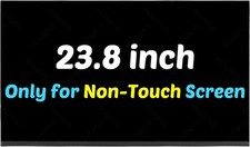 HP 24-C 24-cr0058d 24" Non-Touch Borderless LCD Screen All-in-One 23.8" FHD