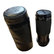 Kiron Kino 80-200mm f/4 MACRO Zoom Lens-Minolta MD Mount & Case