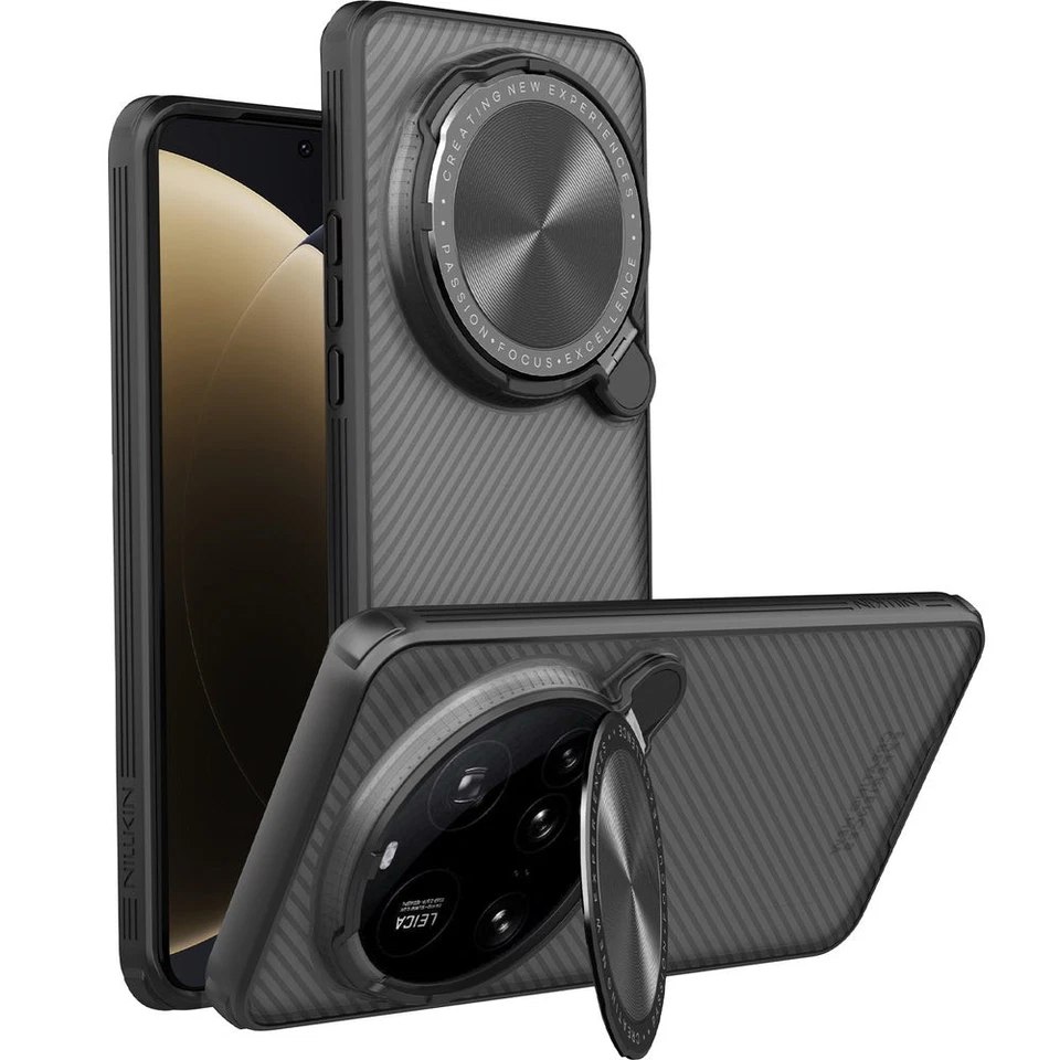 Handyhülle für Xiaomi 15 Ultra Nillkin Case Cover Schutz Hülle Etui Schwarz