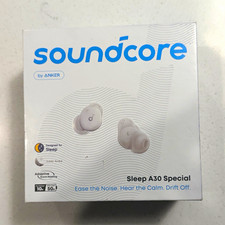 Soundcore Sleep A30 Special Smart ANC Bluetooth In-Ear Sleep Earbuds White