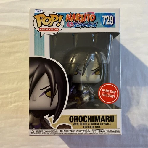 Funko Pop Naruto Shippuden Orochimaru Metallic #729 GAMESTOP EXCLUSIVE