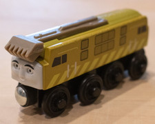 Mattel 2012 DIESEL 10 Thomas Friends Wooden Railway Train Engine Y4076