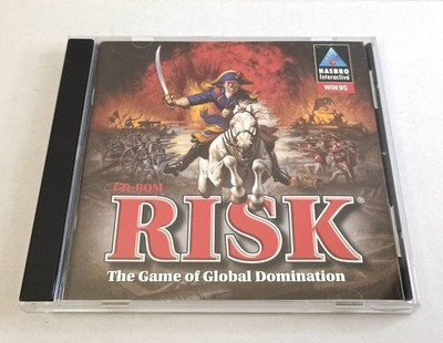 Risk The Game Of Global Domination PC CD-ROM 1997 Board Hasbro Win 95