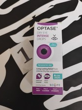 OPTASE Dry Eye Intense Drops, 10ml New Sealed Sell By 07/2027