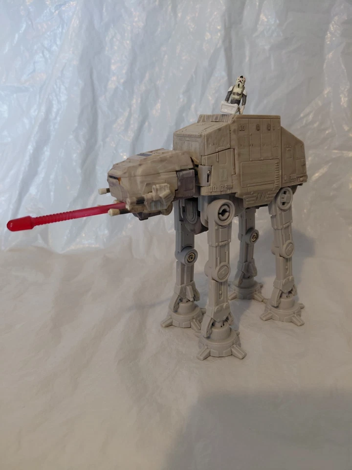 Used 2007 Hasbro Star Wars Transformers Crossovers AT-AT Driver Complete - Image 2 of 4