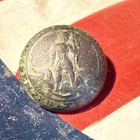 Civil War  💥 🇺🇸 💣  Confederate Silver Virginia Coat Button